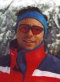 Les cours de ski sont assurés par des moniteurs ESF sympathiques et compétents: Seb en pleine séance de pose..