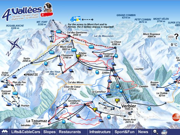 ruelle Inutile artère station de ski verbier suisse Monter Rayé crayon