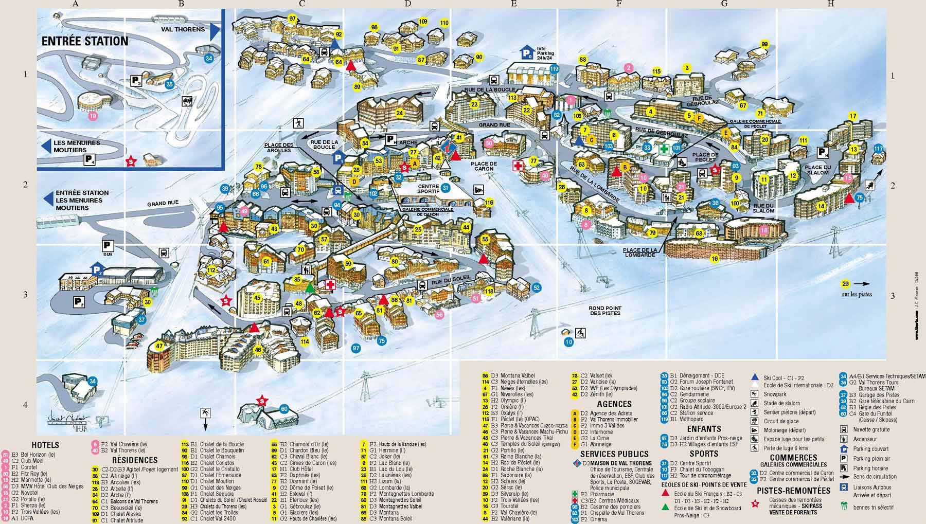 val thorens carte