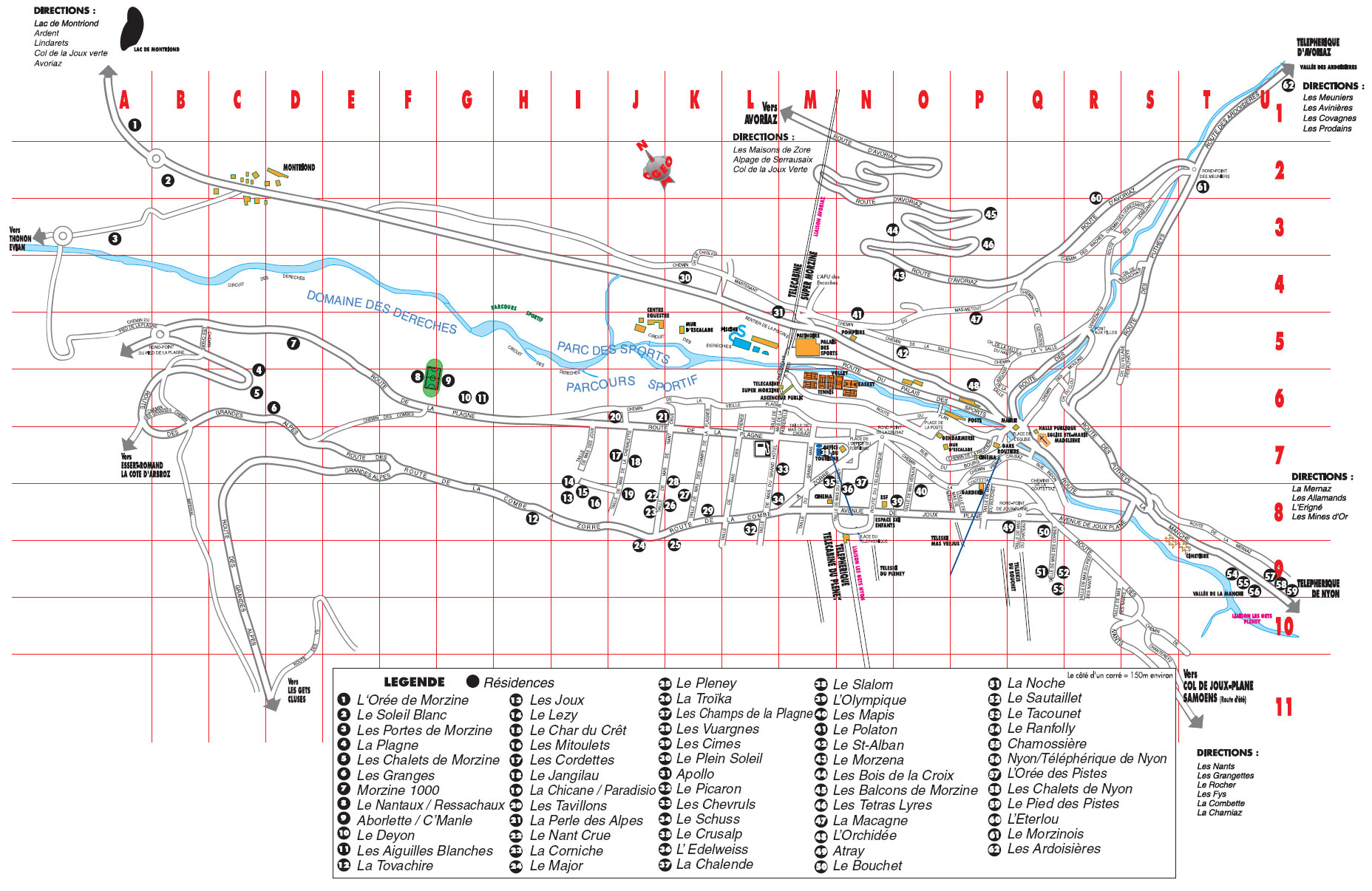 morzine carte